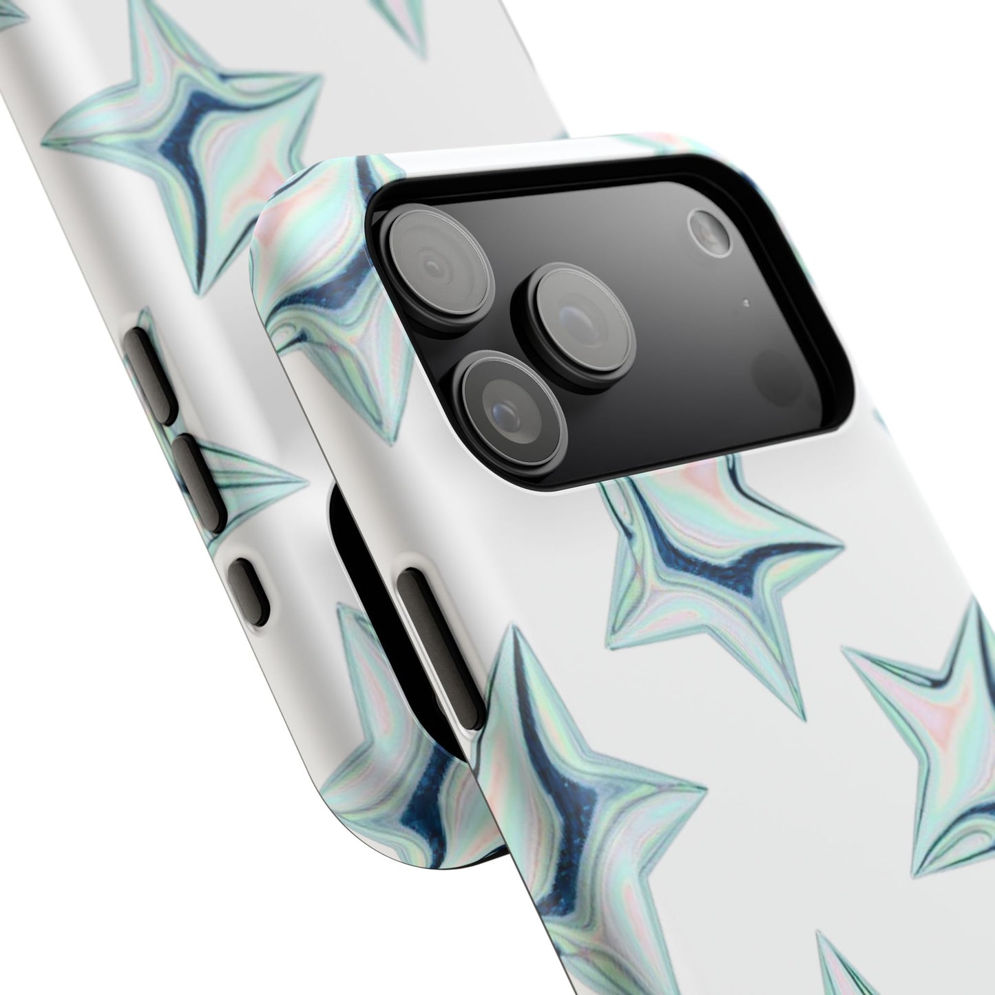 White Starburst Phone Case