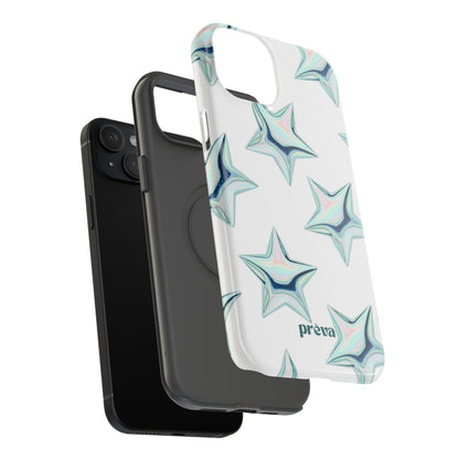 White Starburst Phone Case