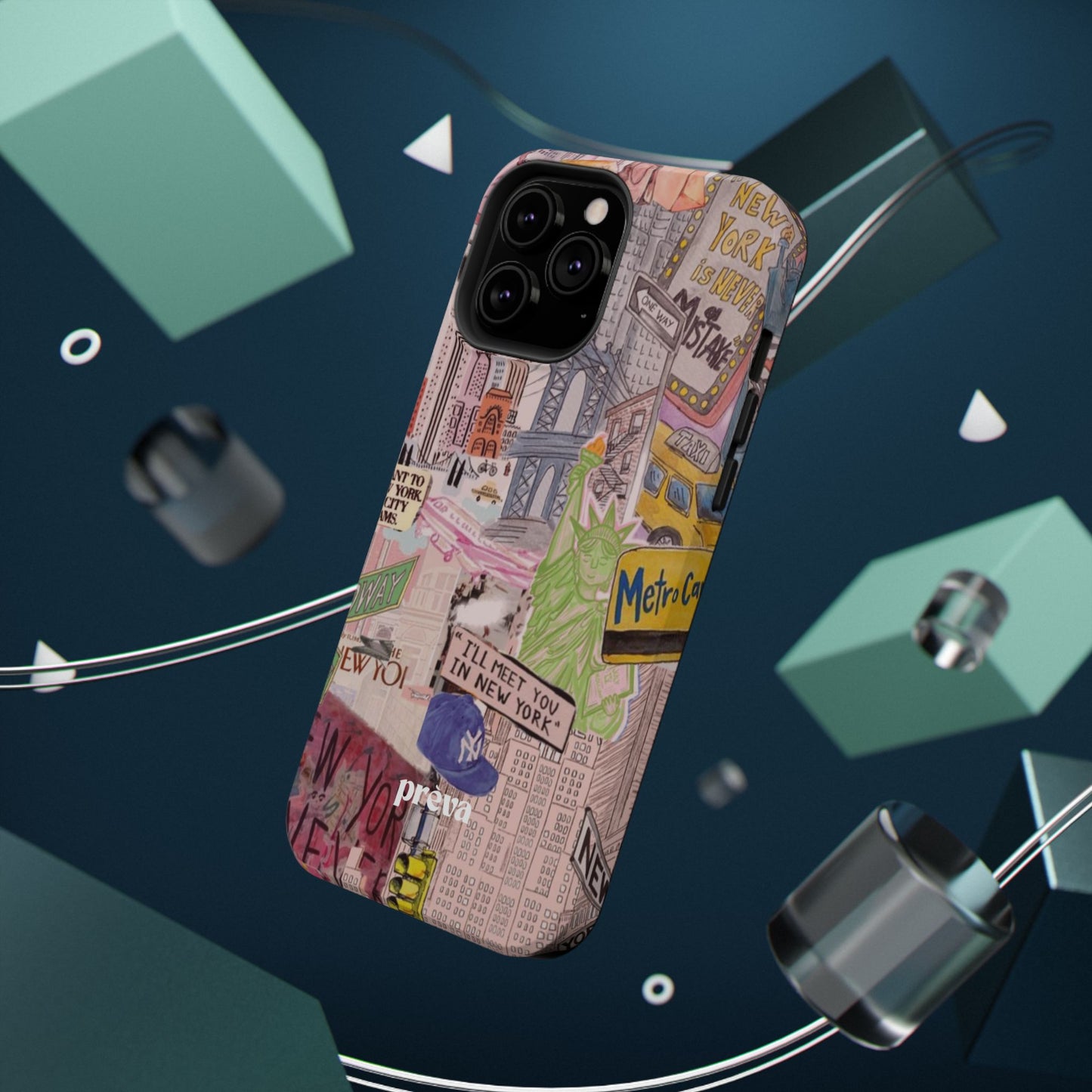 New York Collage Phone Case