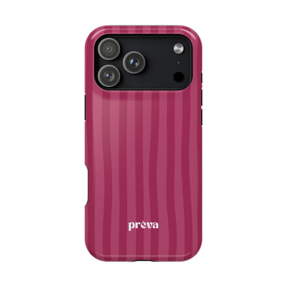 Magenta Stripes Phone Case