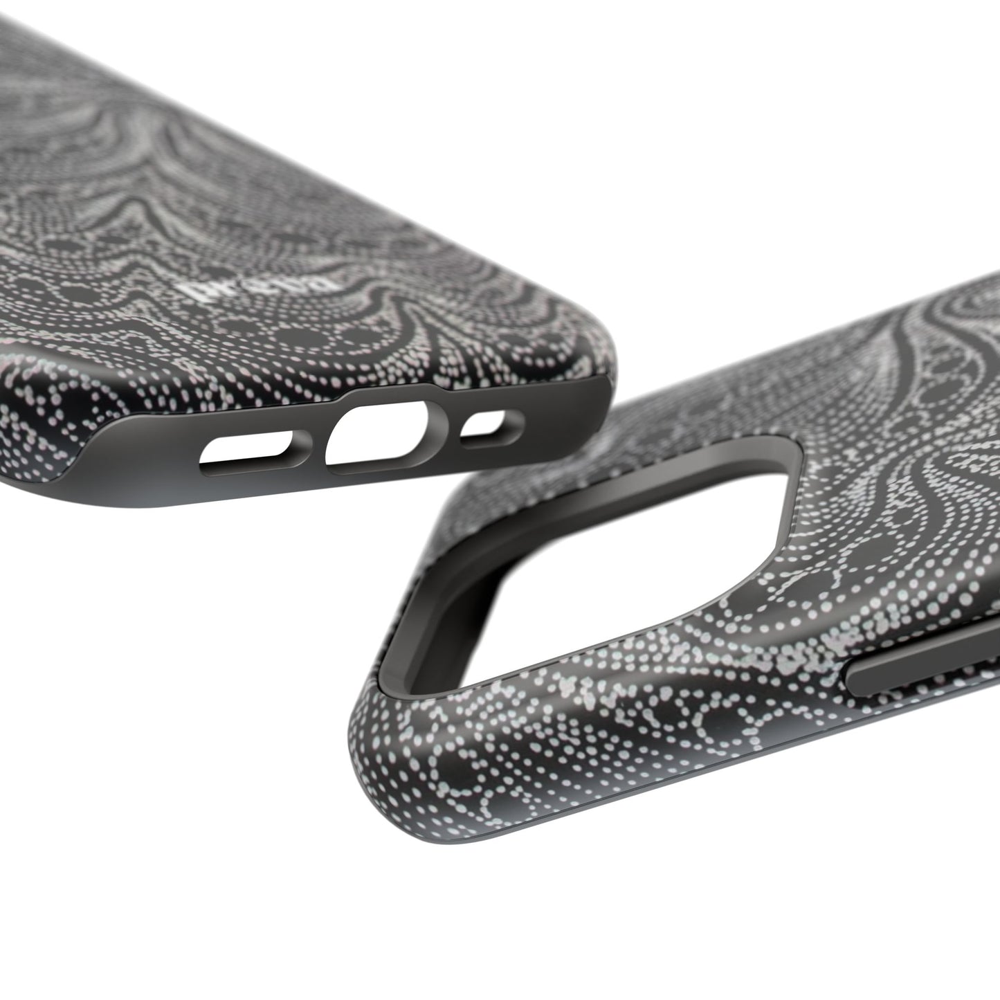 Abstract Midnight Lace Phone Case