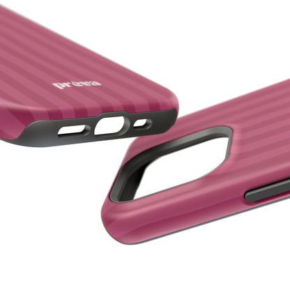 Magenta Stripes Phone Case