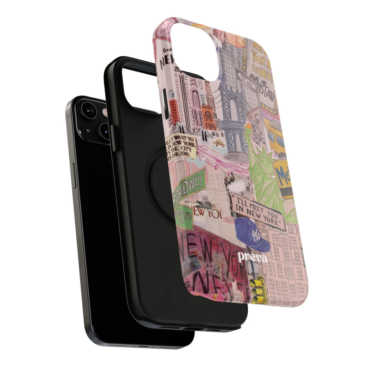 New York Collage Phone Case