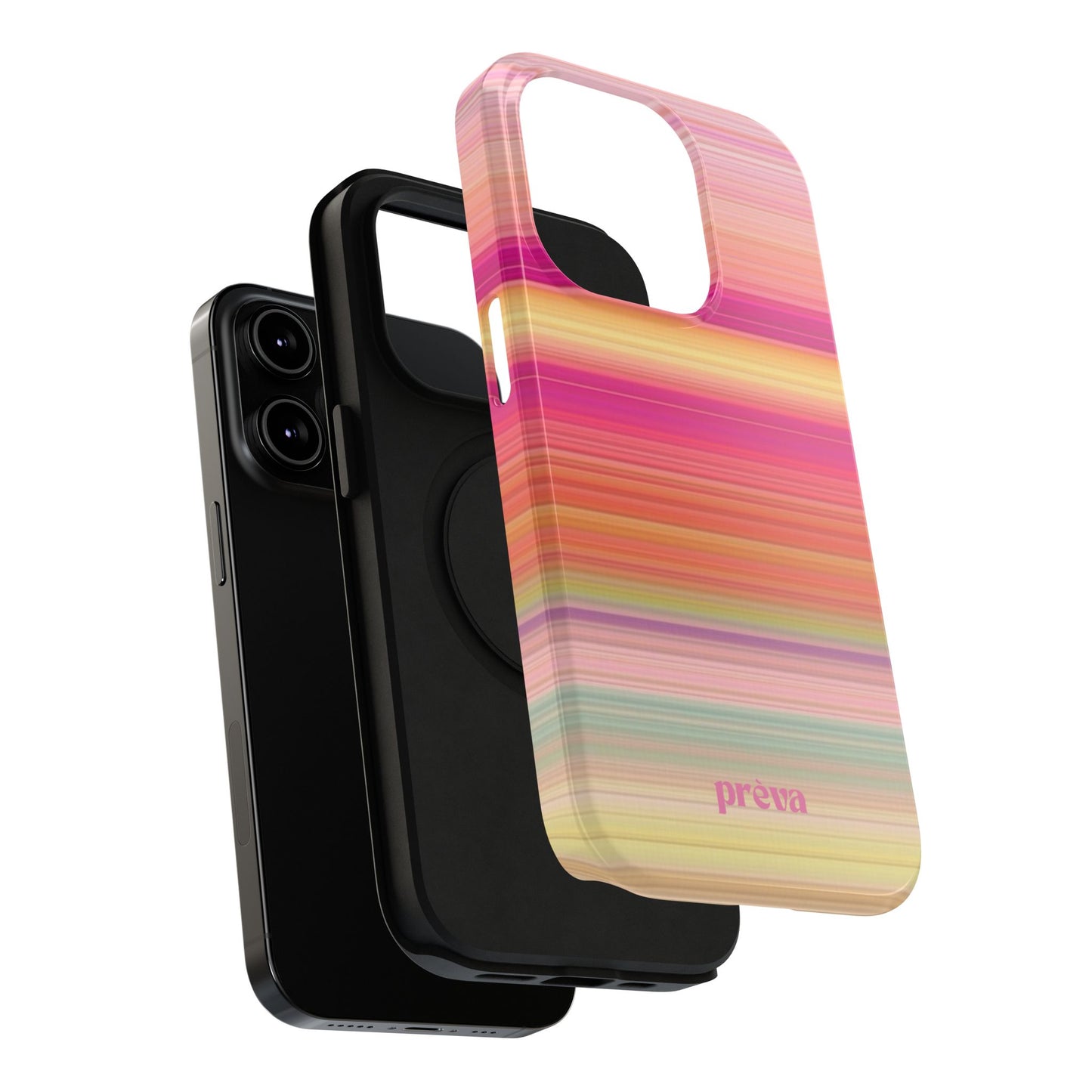 Pastel Stripe Rays Phone Case