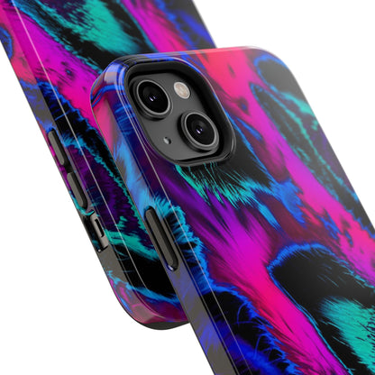 Neon Swirl Phone Case