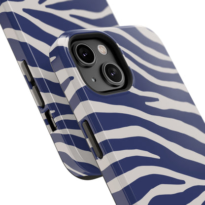 Blue Zebra Phone Case