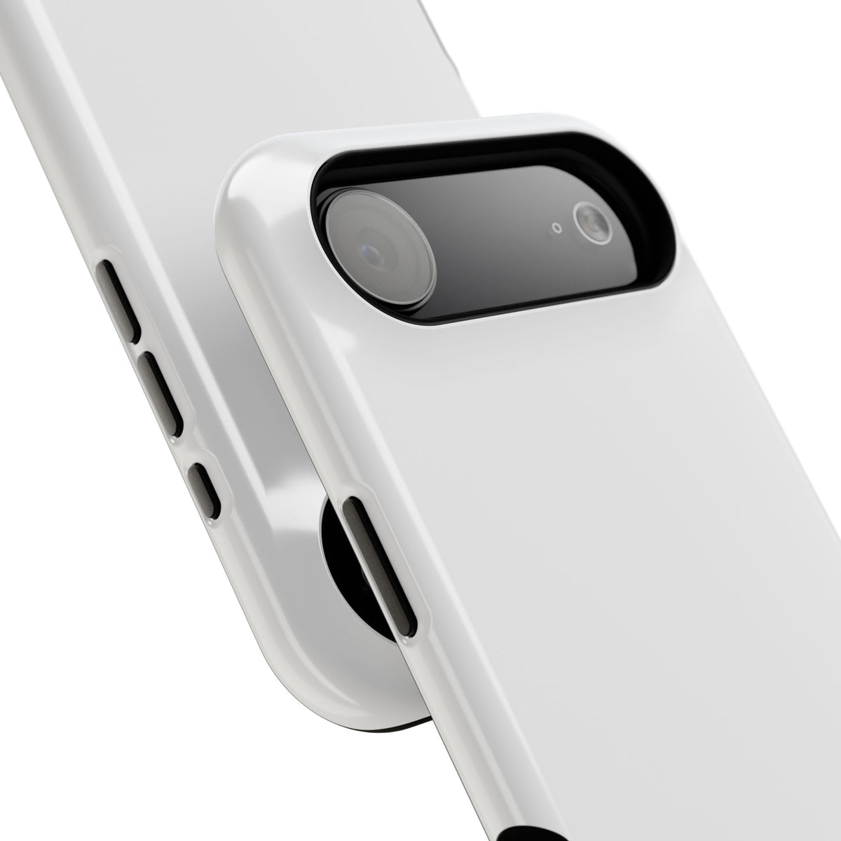 White & Grey Phone Case