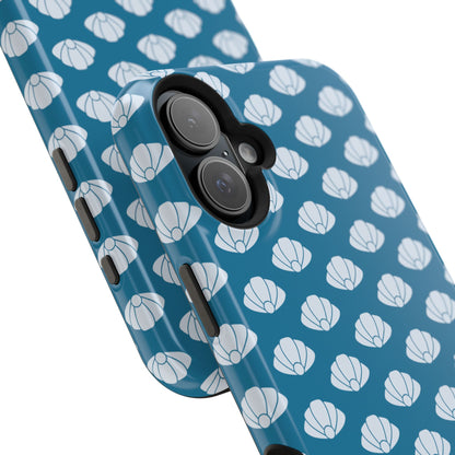 Shellfull teal Phone Case