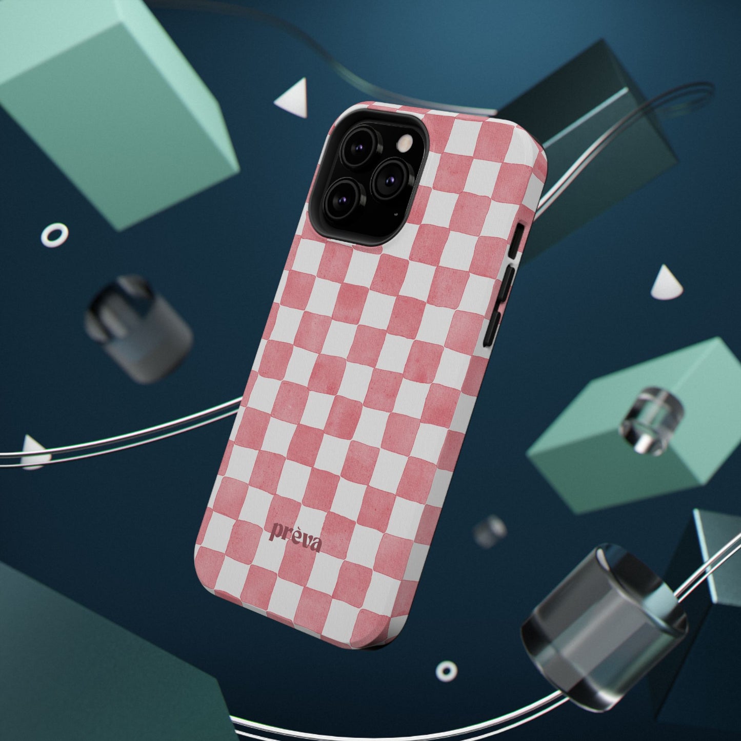 Pink Checkers Phone Case