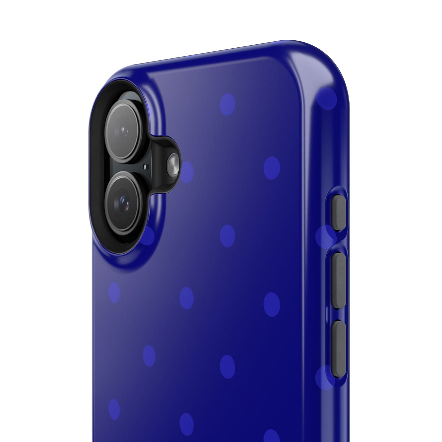 Dark Blue Polka Dots Phone Case