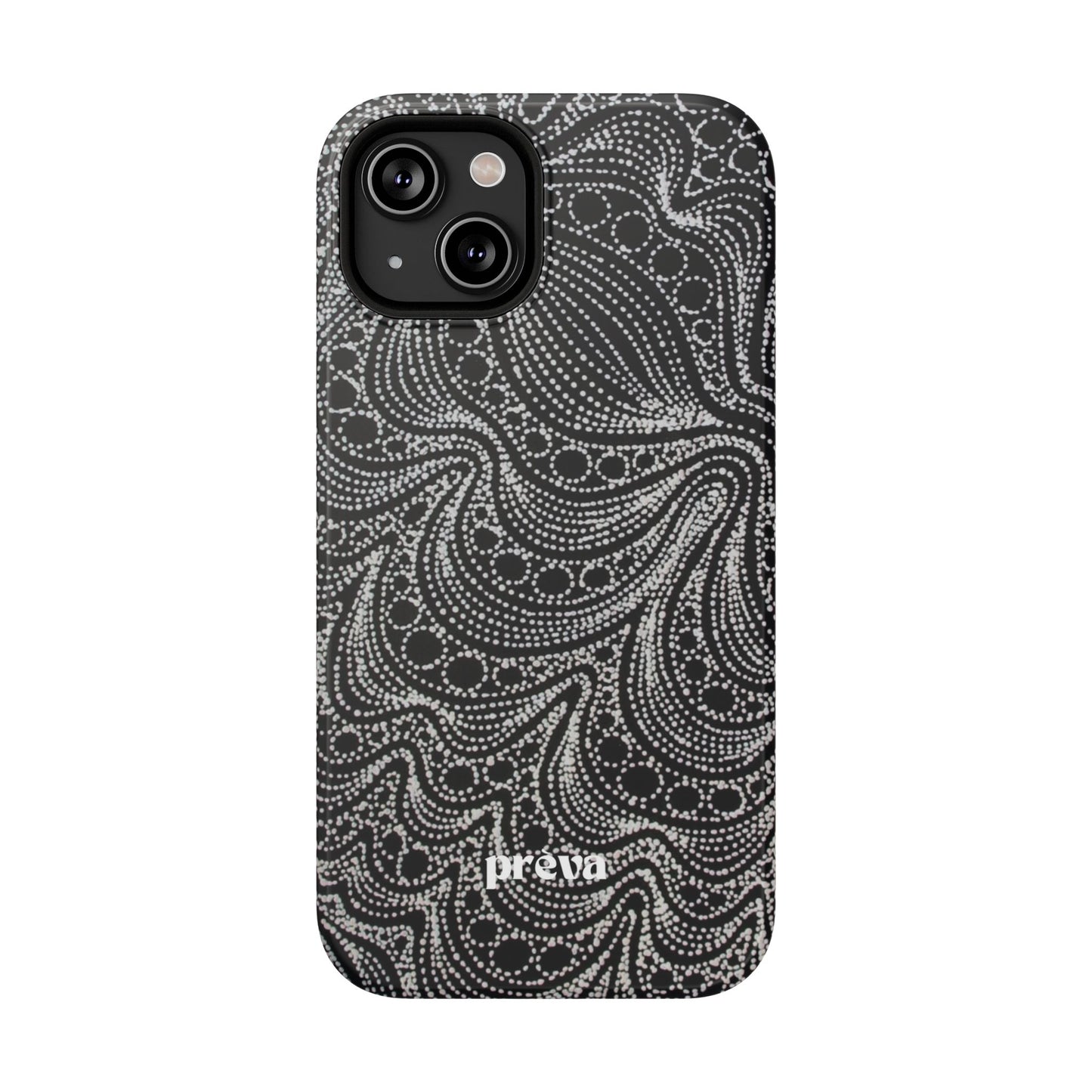 Abstract Midnight Lace Phone Case