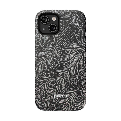 Abstract Midnight Lace Phone Case