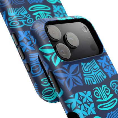 Blue Tiki Phone Case