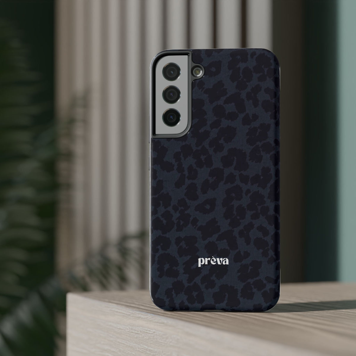 Black Leopard Phone Case