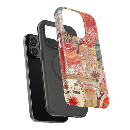 Vintage Floral Collage Phone Case