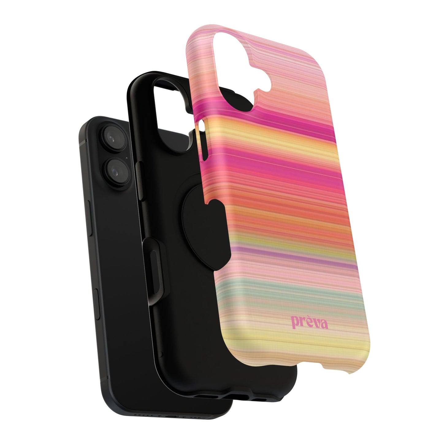 Pastel Stripe Rays Phone Case