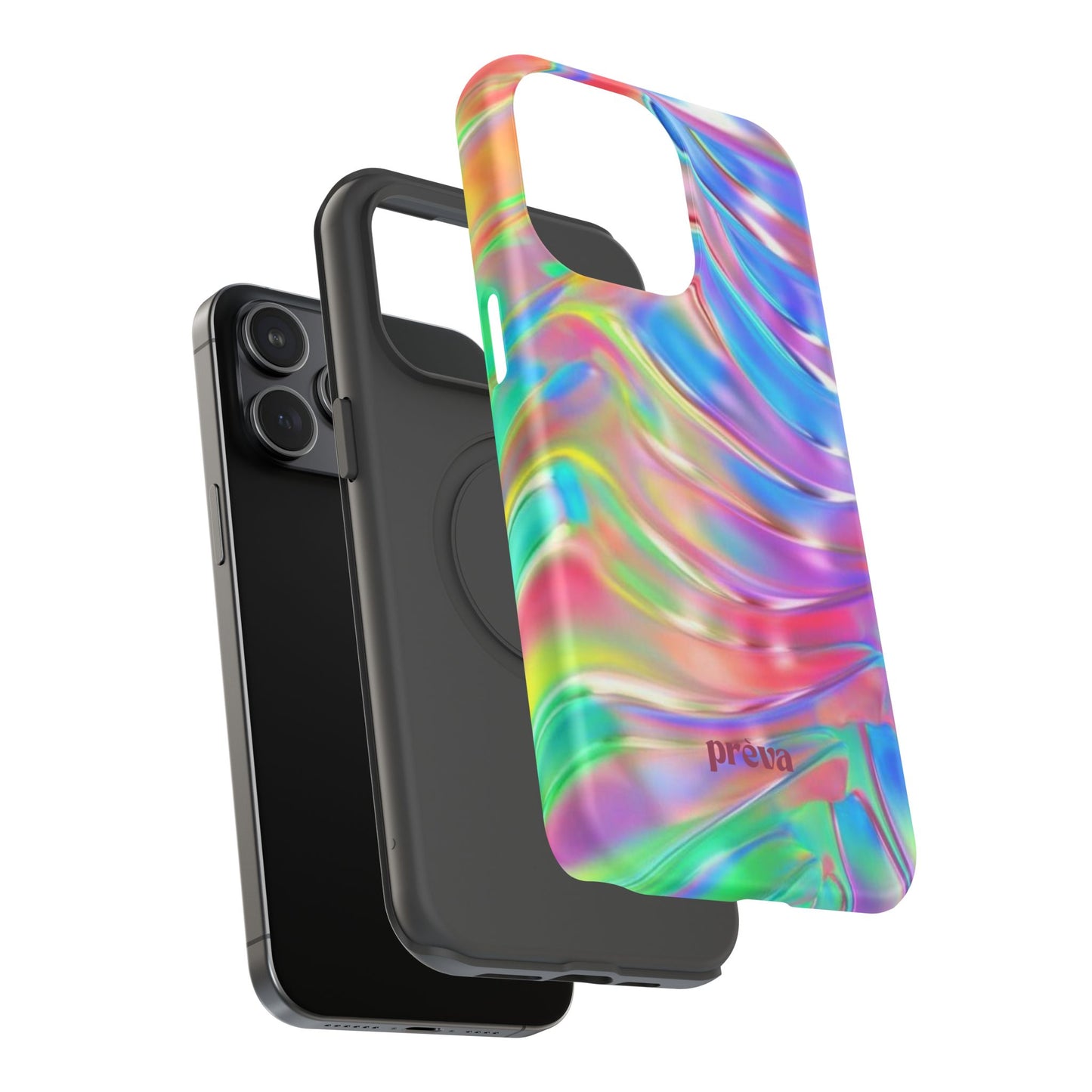 Iridescent Swirl Phone Case