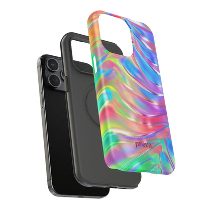 Iridescent Swirl Phone Case