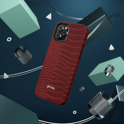 Red Croc Phone Case