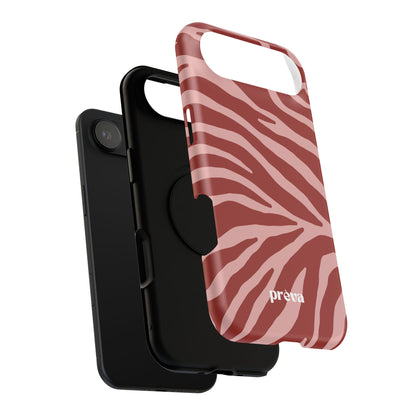 Red Zebra Phone Case
