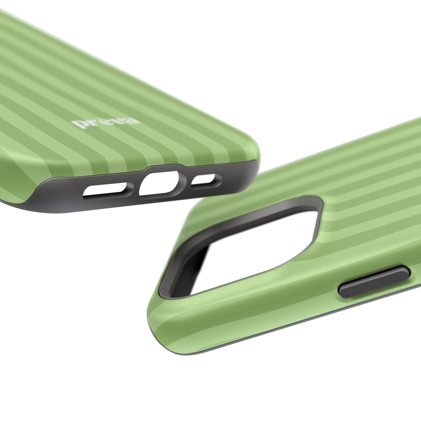 Light Green Stripes Phone Case