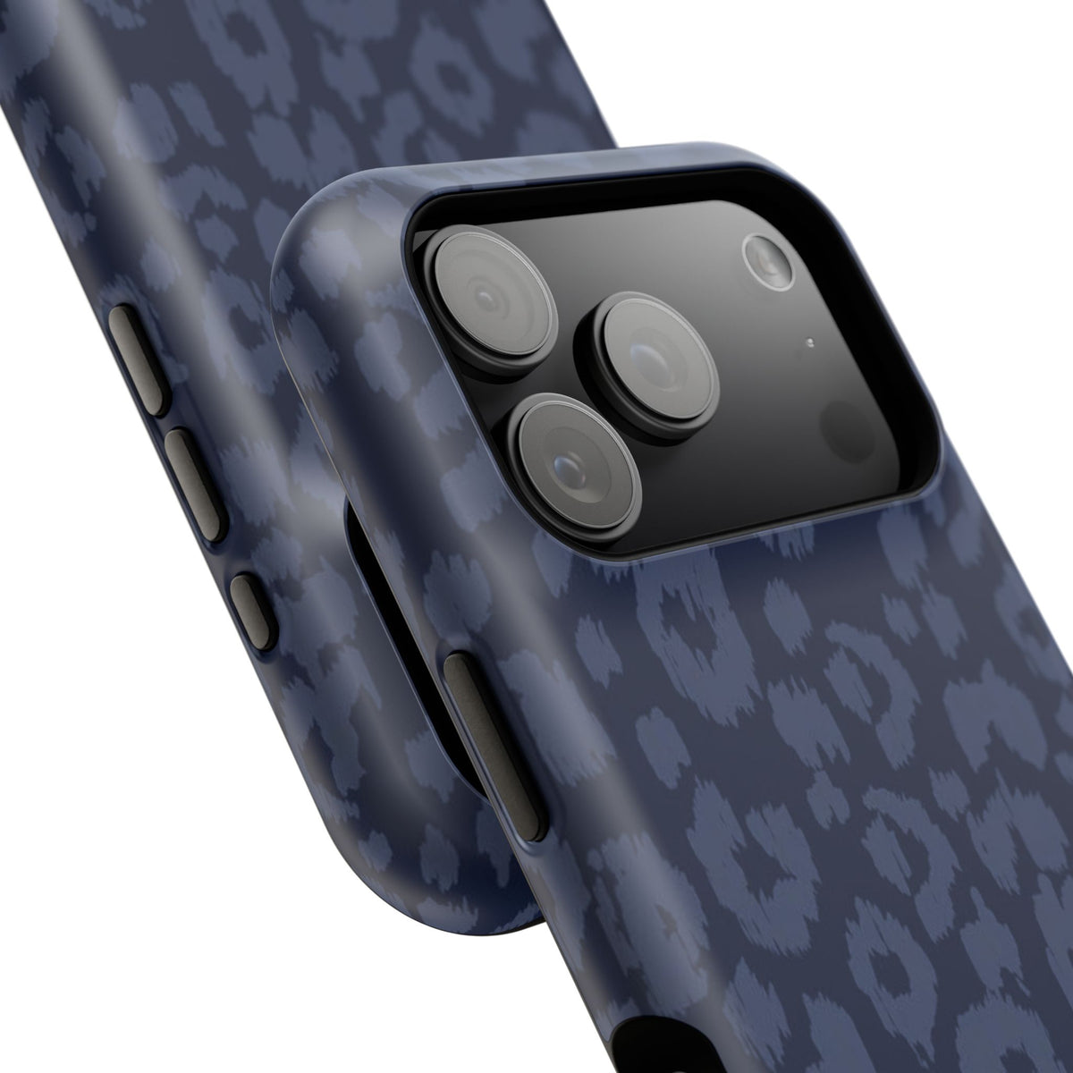 Navy Leopard  Phone Case