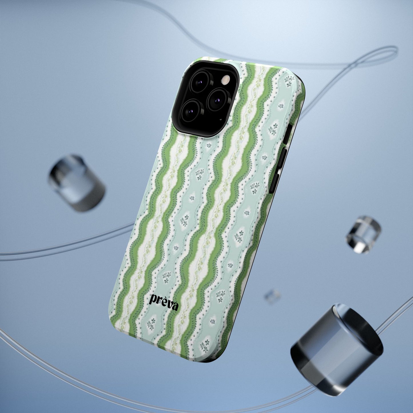 Green Waves Phone Case