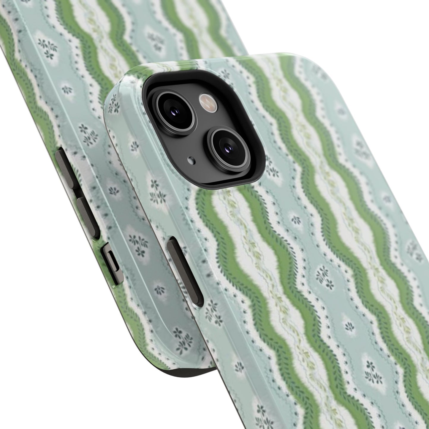 Green Waves Phone Case