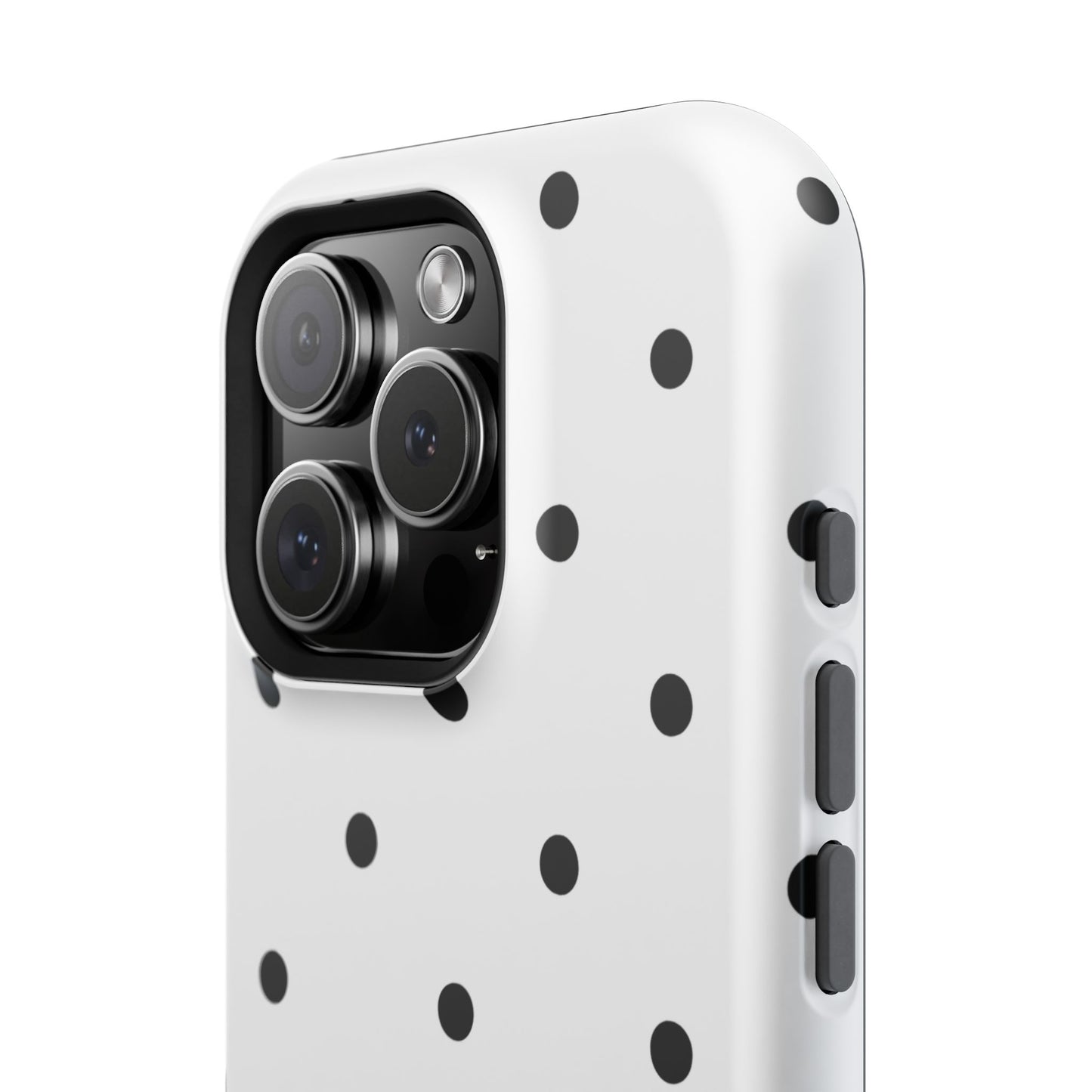 B&W polka dots Phone Case