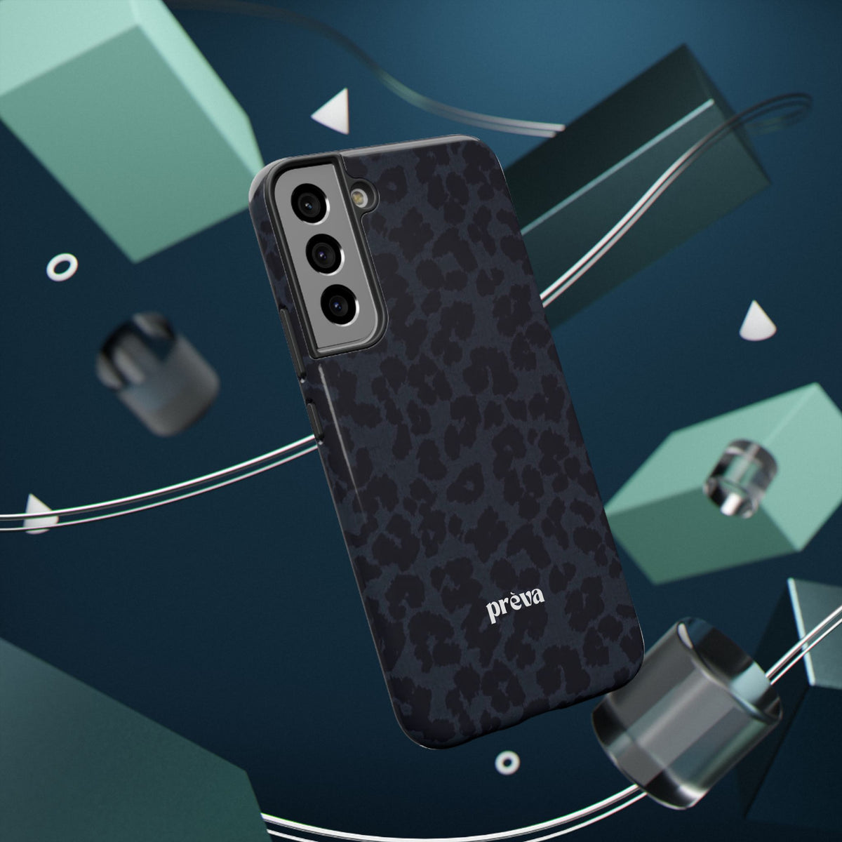 Black Leopard Phone Case