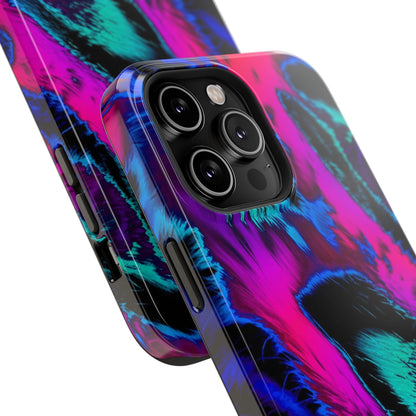 Neon Swirl Phone Case
