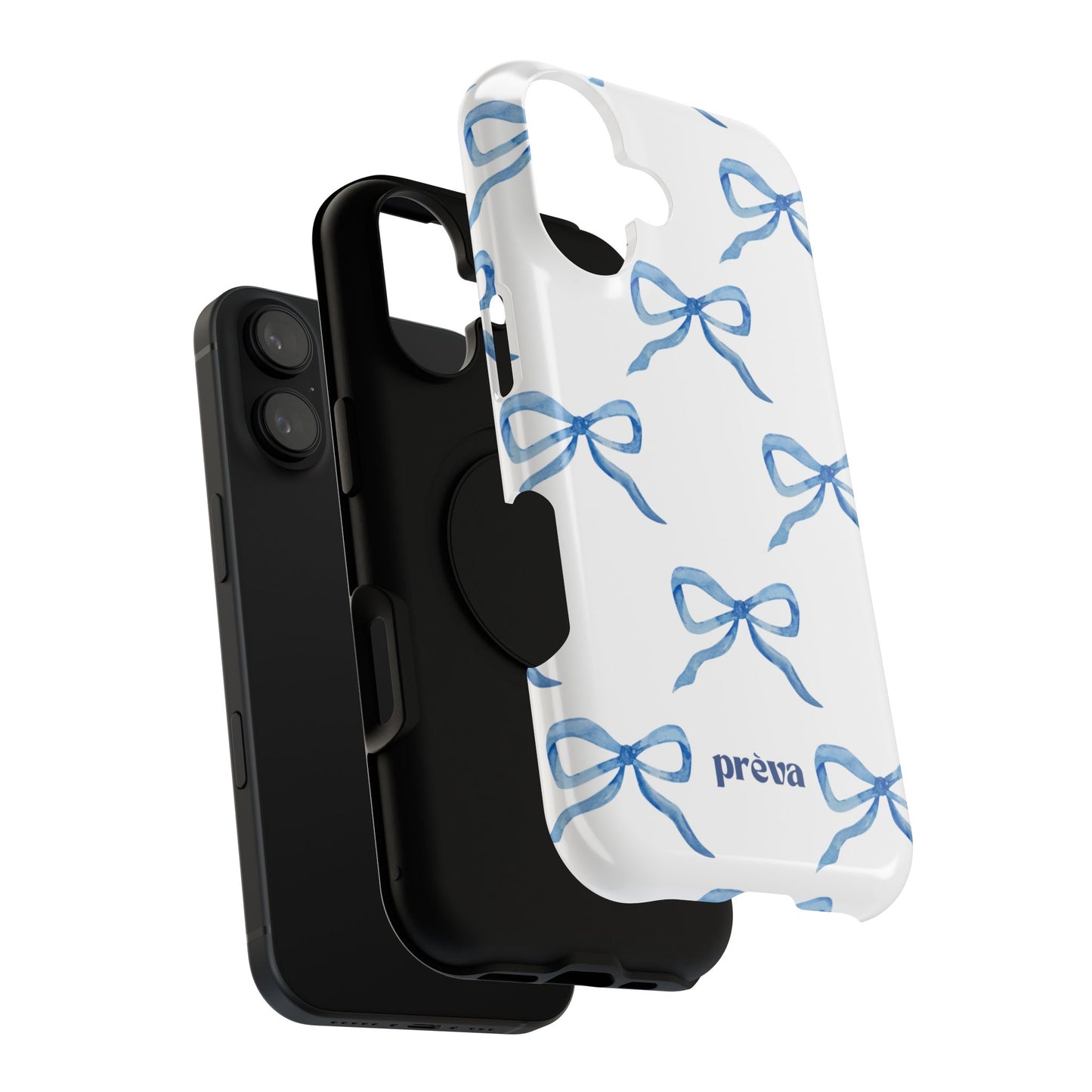 Blue Bow Phone Case