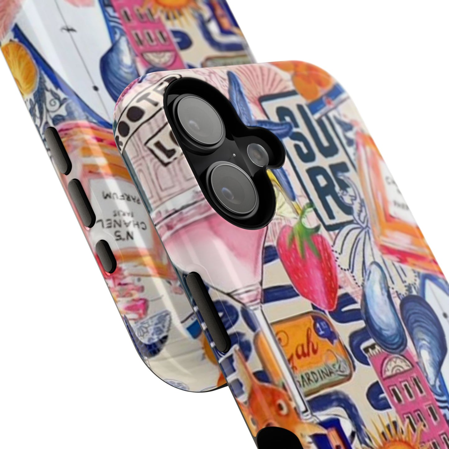 Tropical Beach Collage Phone Case