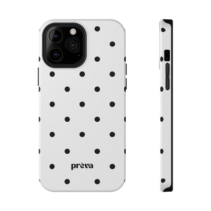 B&W polka dots Phone Case