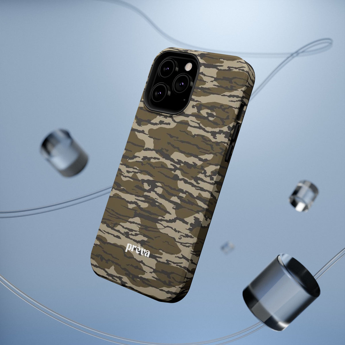 Camo Impact-Resistant Phone Case — Military Green Rugged Protection