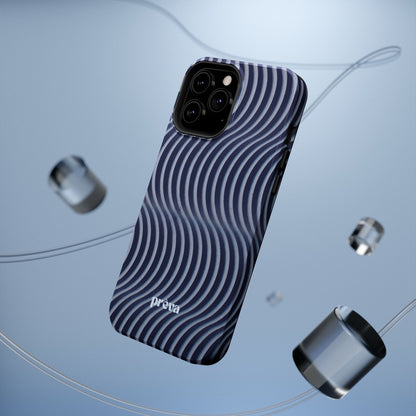 Wavy Navy Phone Case