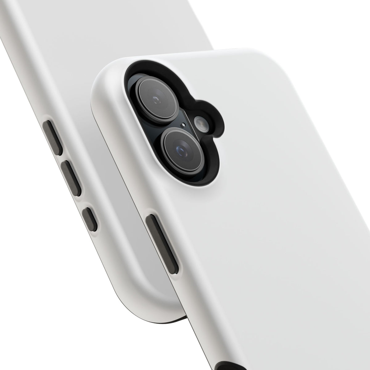 White & Grey Phone Case