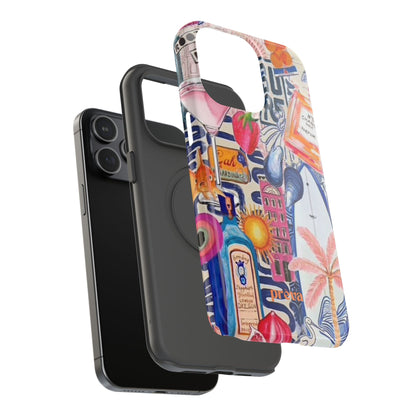 Tropical Beach Collage Phone Case