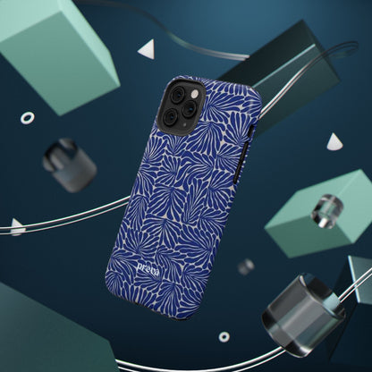 Blue Abstract Greek Phone Case