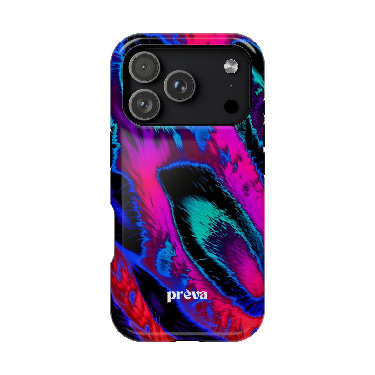 Neon Swirl Phone Case