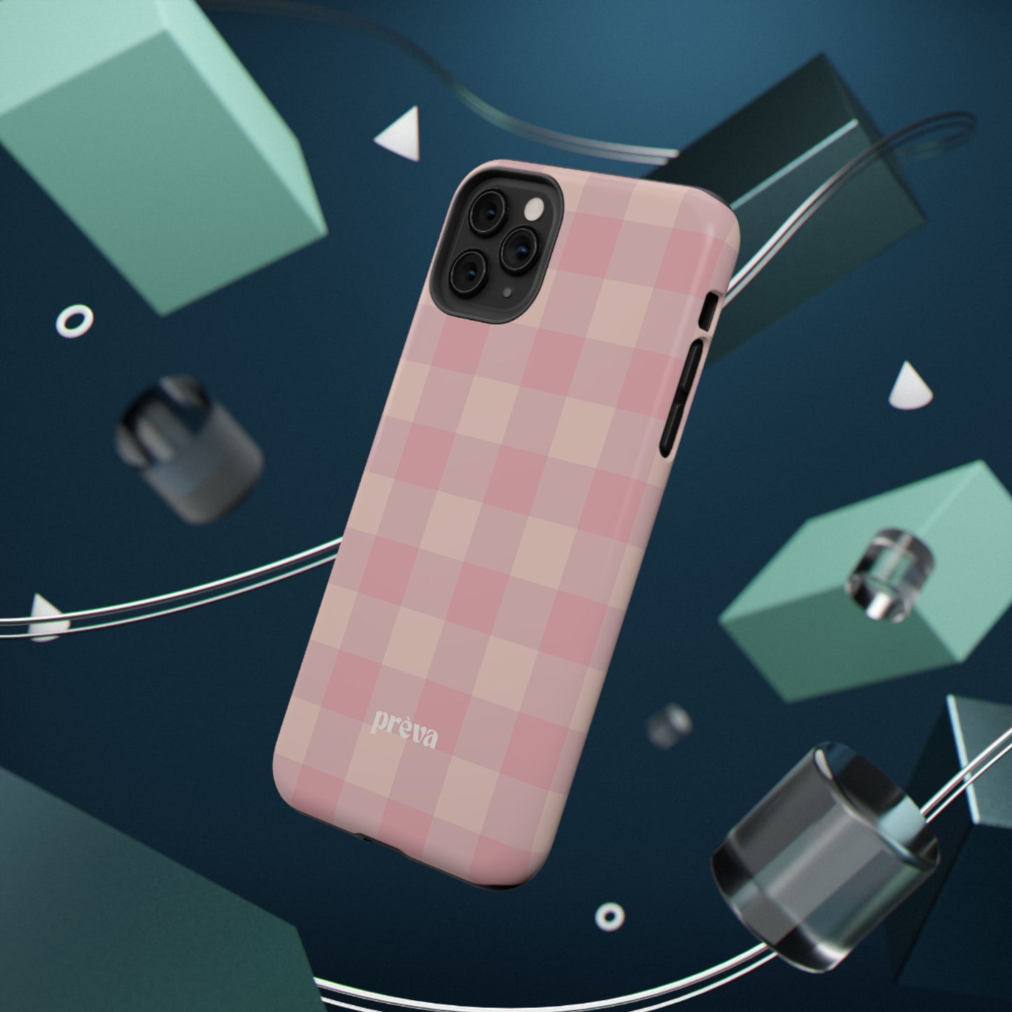 Pink Plaid Phone Case