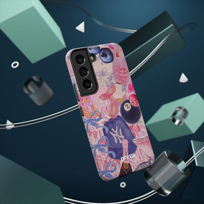 Retro 8 Ball Collage Phone Case