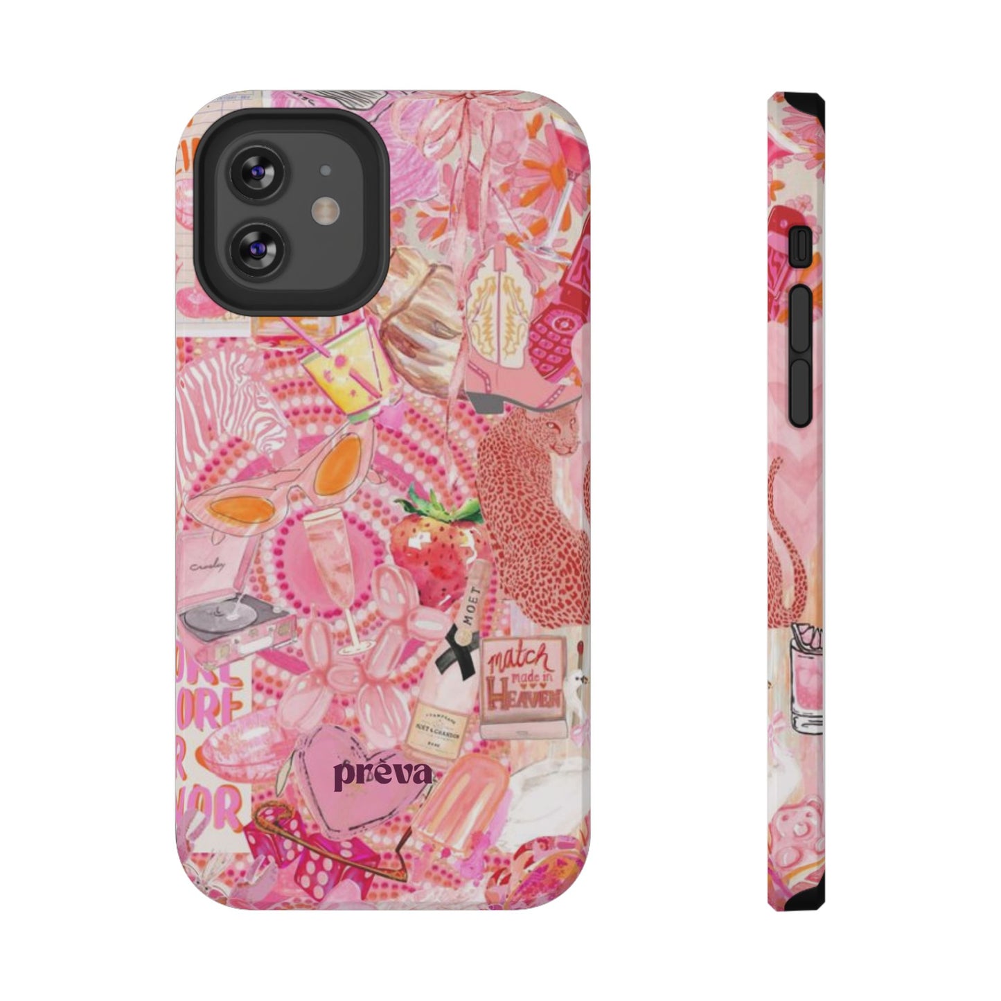 Pink Collage Phone Case