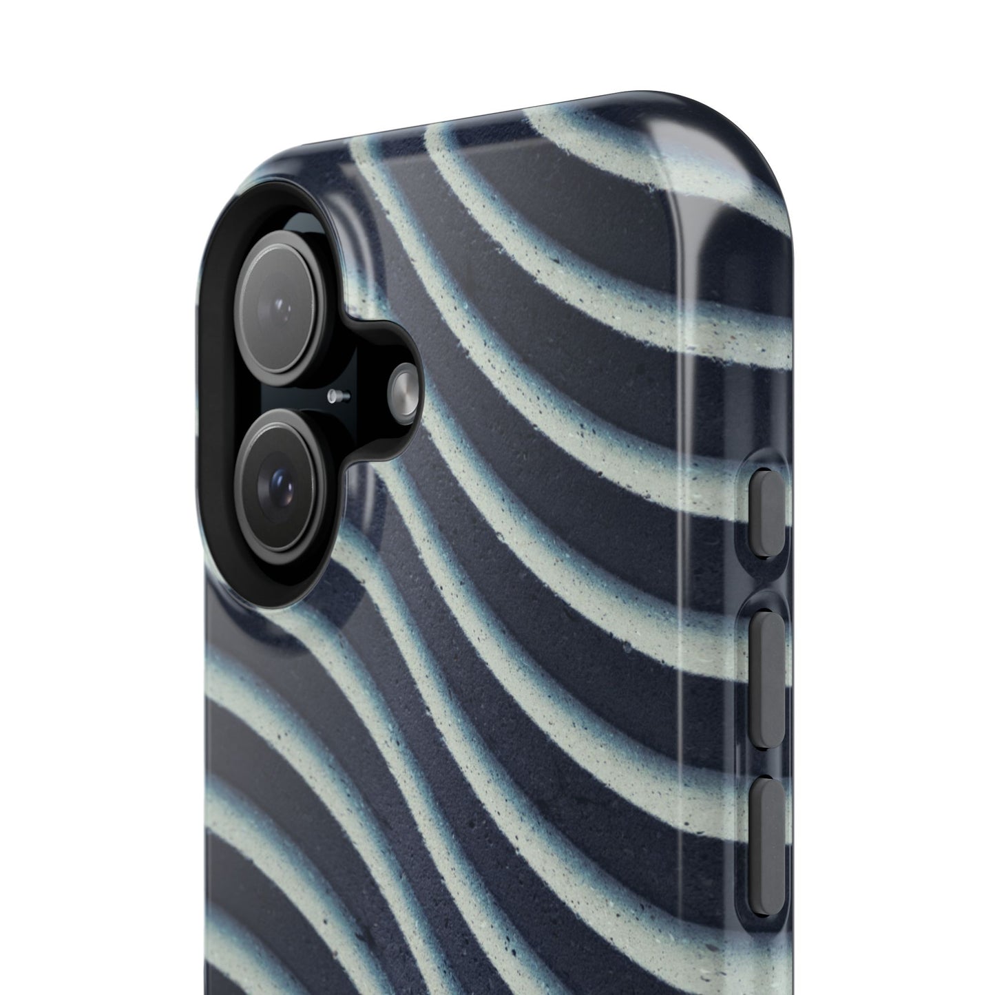 Navy Waves Phone Case