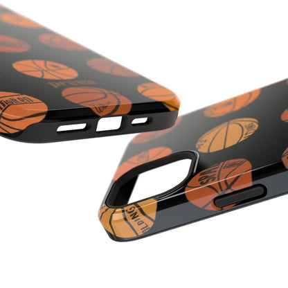 Black Basketball Phone Case