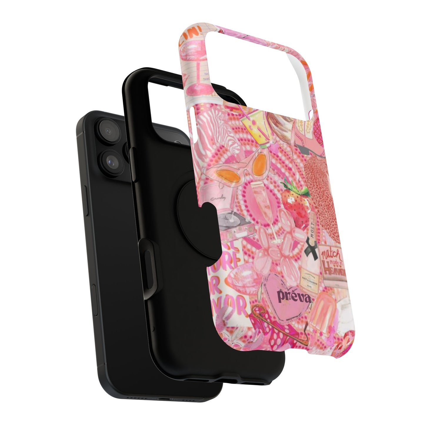 Pink Collage Phone Case