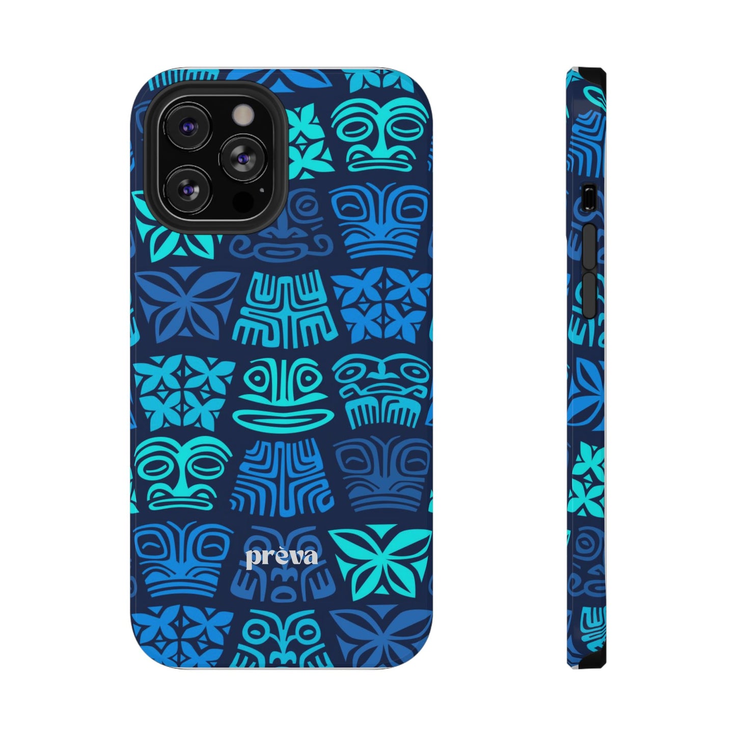 Blue Tiki Phone Case
