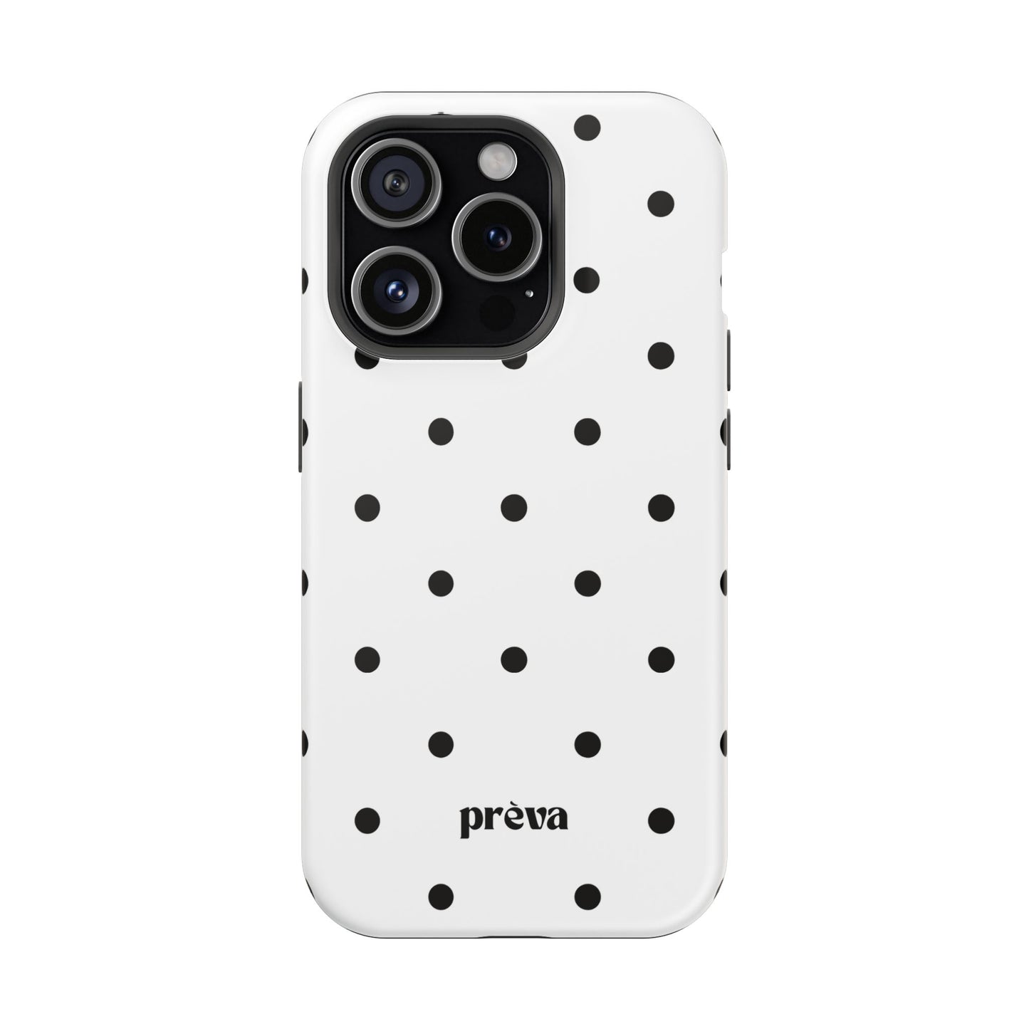B&W polka dots Phone Case