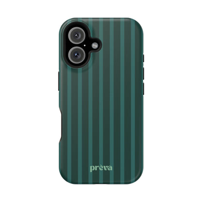 Striped Green Phone Case