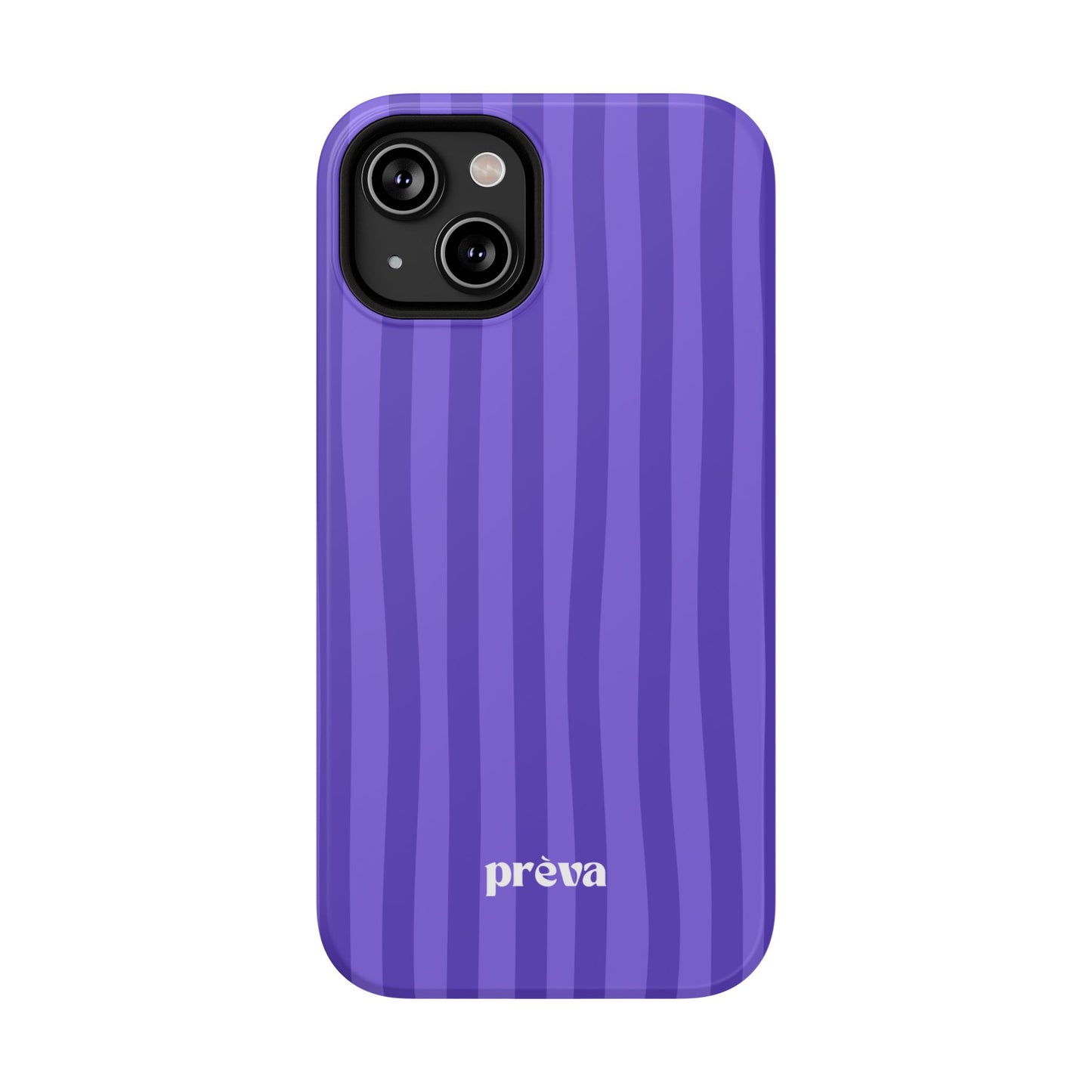 Dark Purple Stripes Phone Case